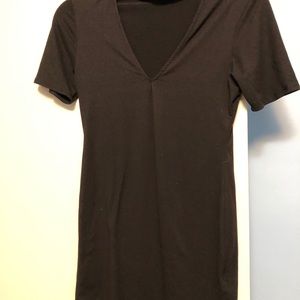 Tobi Black Dress.  With Built in Collar